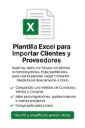 PLANTILLA DE IMPORTACIÓN CLIENTES Y PROVEEDORES